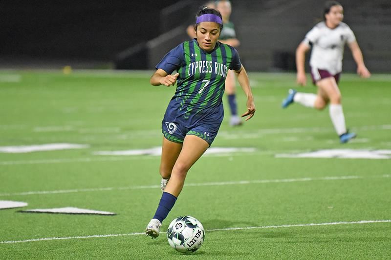 Cypress Ridge High School senior Madeline Rasgado was named to the Academic All-District 17-6A Soccer Team. 
